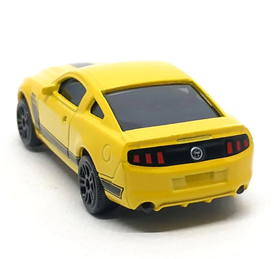 MAJORETTE STREET CARS 18 - YELLOW FORD MUSTANG BOSS 302