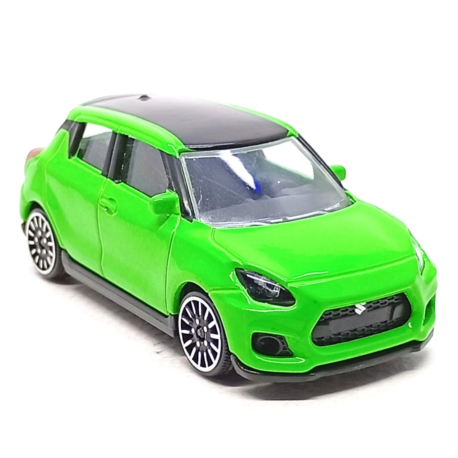 MAJORETTE STREET CARS - GREEN WITH BLACK ROOF SUZUKI SWIFT
