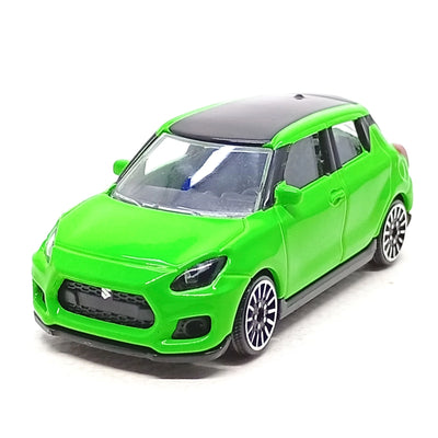 MAJORETTE STREET CARS - GREEN WITH BLACK ROOF SUZUKI SWIFT