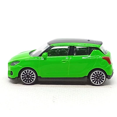 MAJORETTE STREET CARS - GREEN WITH BLACK ROOF SUZUKI SWIFT