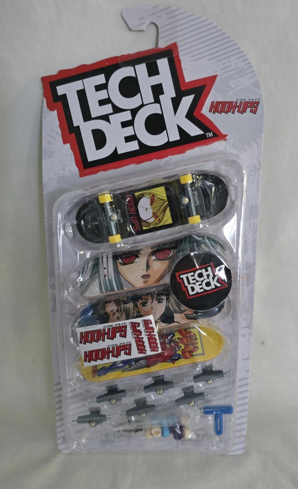 TECH DECK 4 PACK - HOOK UPS - ANIME