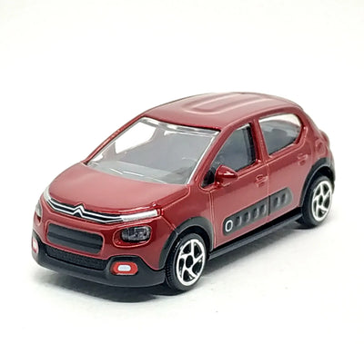 MAJORETTE STREET CARS - RED CITROEN C3