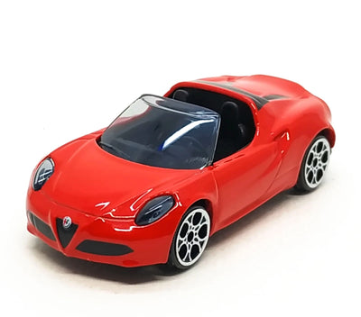 MAJORETTE STREET CARS - RED ALFA ROMEO 4C