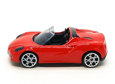 MAJORETTE STREET CARS - RED ALFA ROMEO 4C