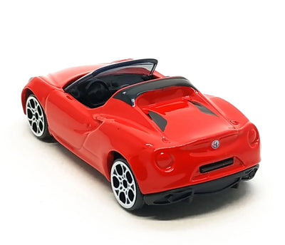 MAJORETTE STREET CARS - RED ALFA ROMEO 4C