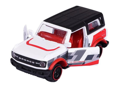 MAJORETTE RACING PREMIUM CAR - WHITE WITH BLACK ROOF FORD BRONCO WILDTRAK