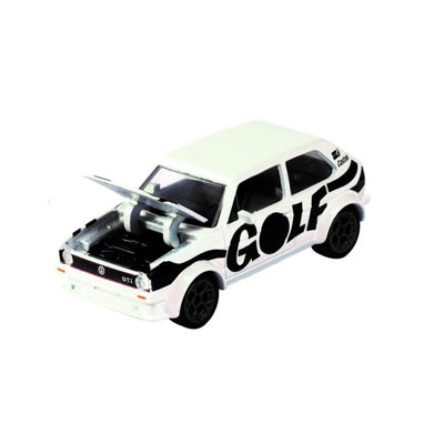 MAJORETTE VOLKSWAGON DELUXE CARS - WHITE AND BLACK GOLF MK 1
