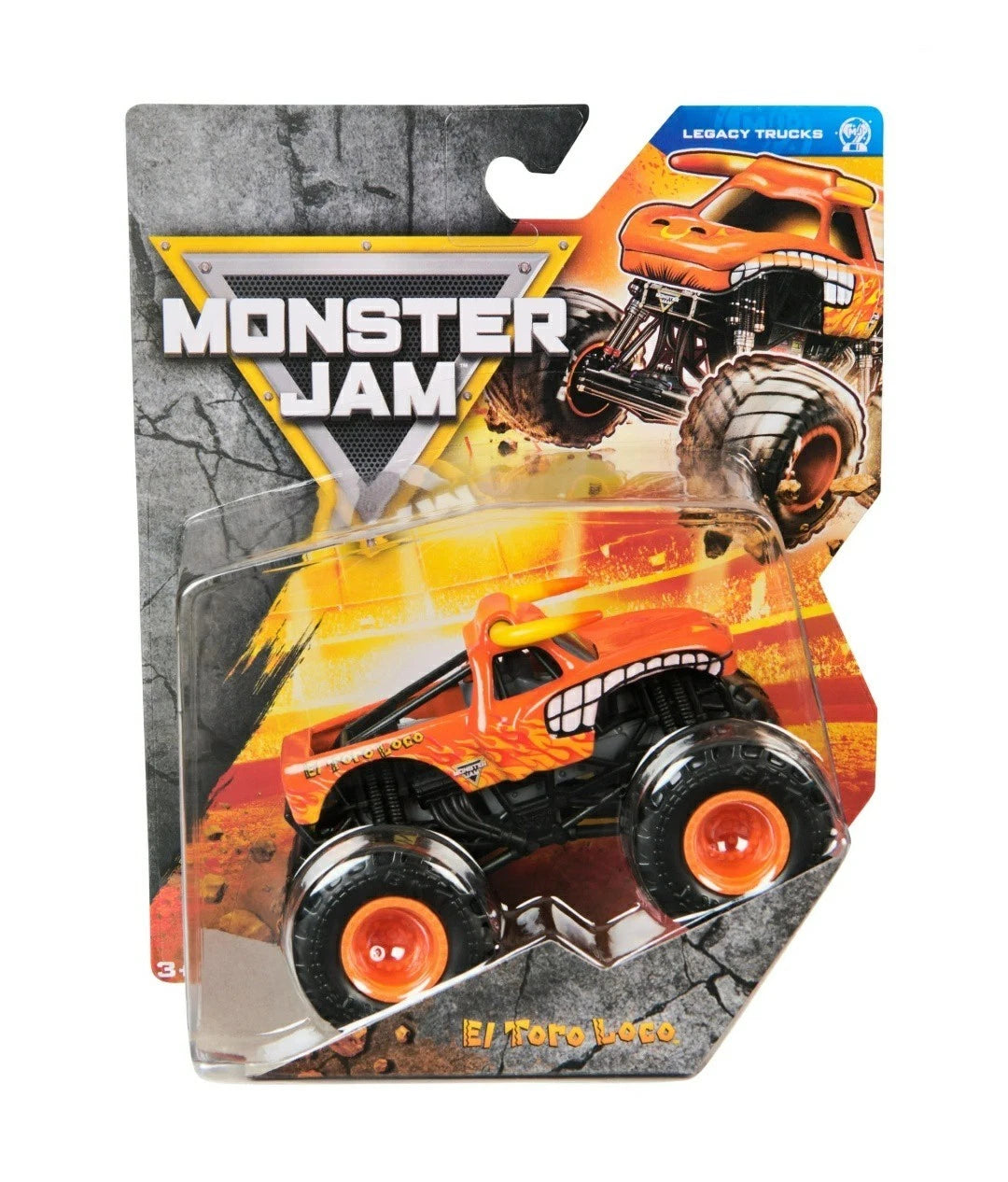 MONSTER JAM SERIES 44 LEGACY TRUCKS - EL TORO LOCO