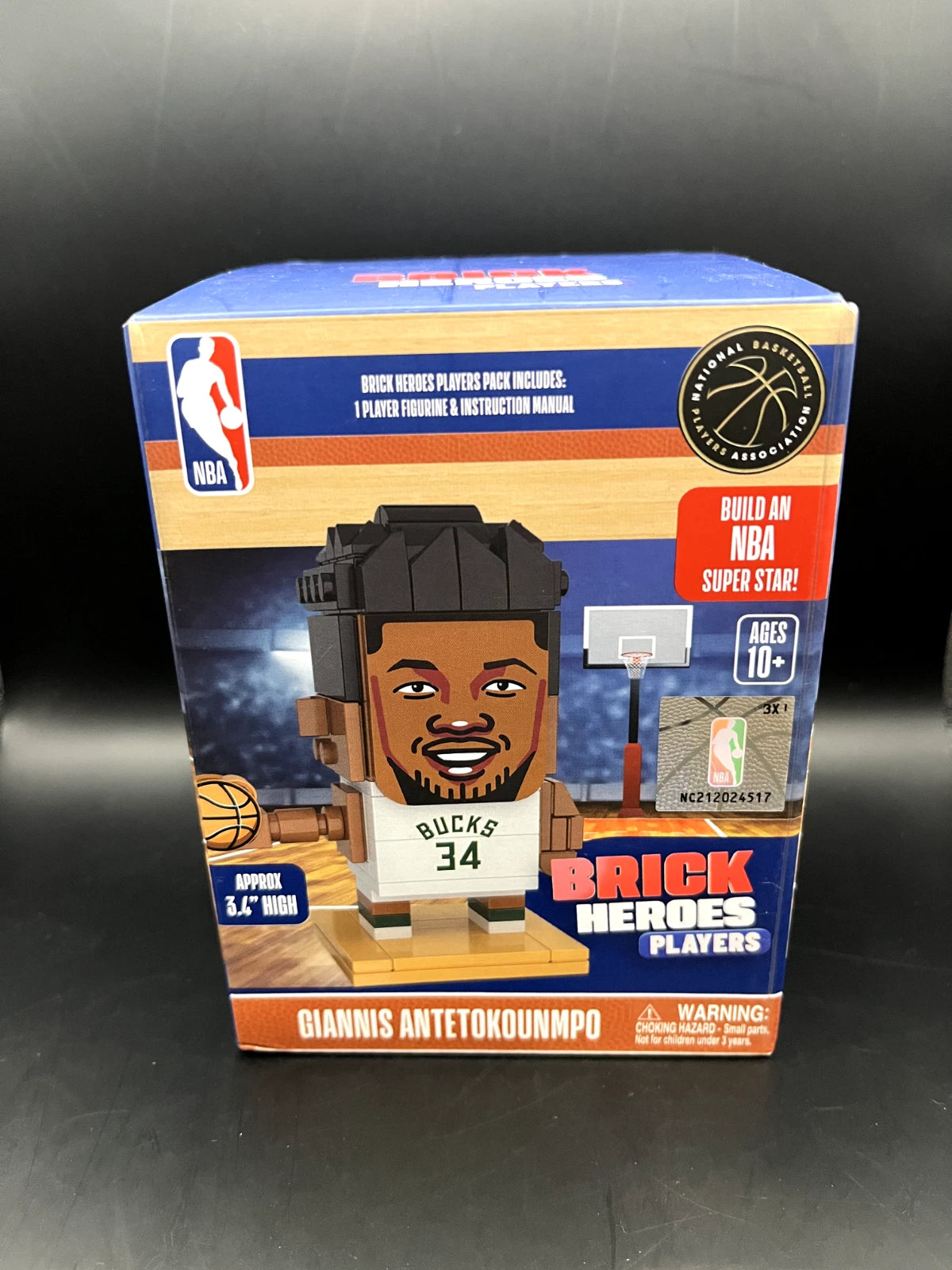 NBA BRICK HEROES PLAYERS - GIANNIS ANTETOKOUNMPO BUILD KIT - Toyworld Frankston