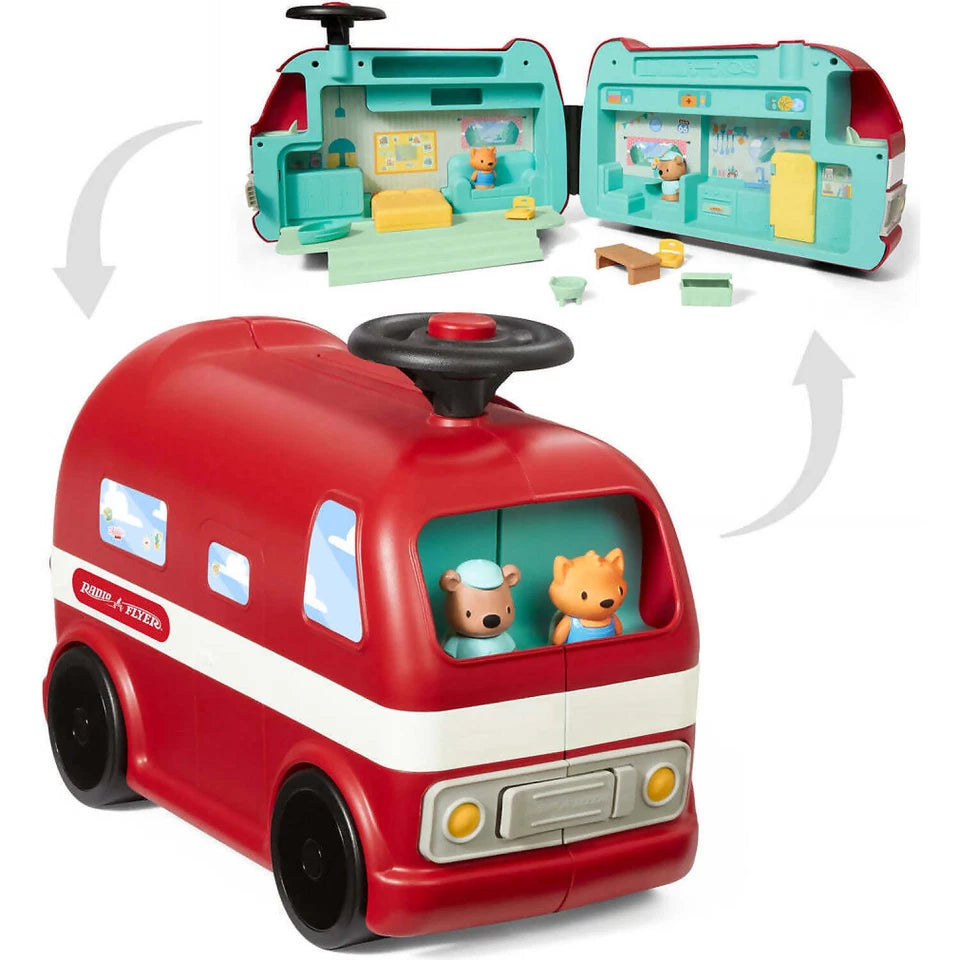 RADIO FLYER RIDE AND PLAY CAMPER
