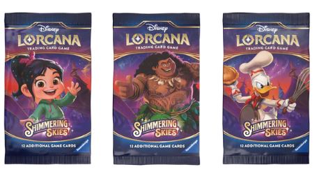 DISNEY LORCANA TCG SHIMMERING SKIES BOOSTER PACKS