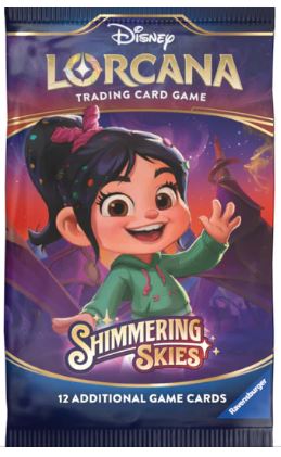 DISNEY LORCANA TCG SHIMMERING SKIES BOOSTER PACKS