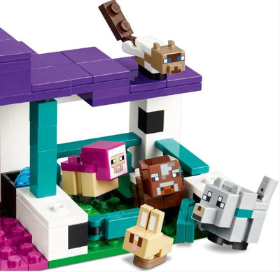 LEGO MINECRAFT 21253 THE ANIMAL SANCTUARY - Toyworld Frankston