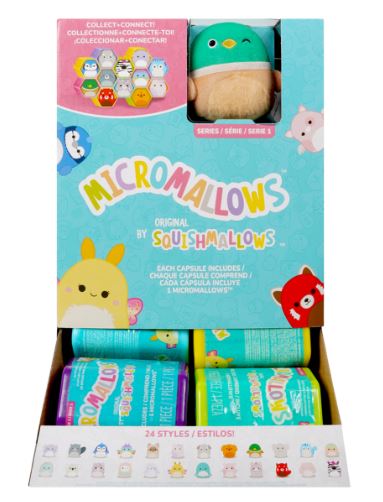 SQUISHMALLOWS - MICROMALLOWS 2.5 INCH BLIND CAPSULE - Toyworld Frankston