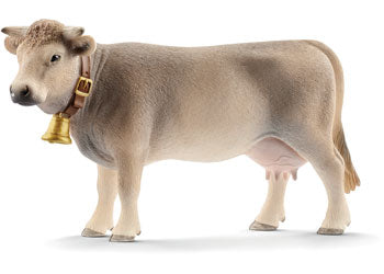 SCHLEICH - BRAUNVIEH COW - Toyworld Frankston