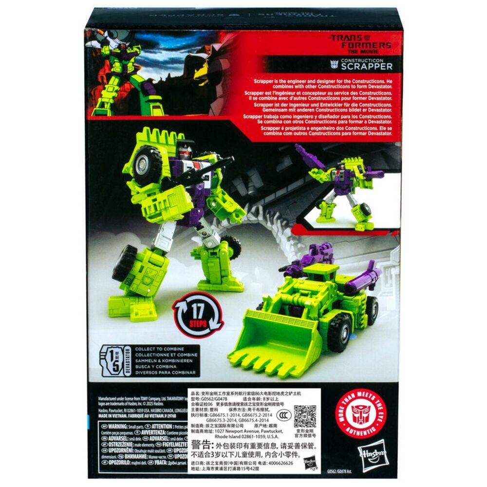 TRANSFORMERS STUDIO SERIES - VOYAGER CLASS SCRAPPER - Toyworld Frankston