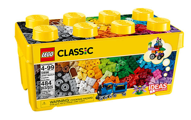 LEGO 10696 CLASSIC  LEGO® MEDIUM CREATIVE BRICK BOX - Toyworld Frankston