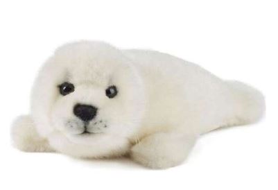 LIVING NATURE - GREY SEAL PUP SMALL PLUSH