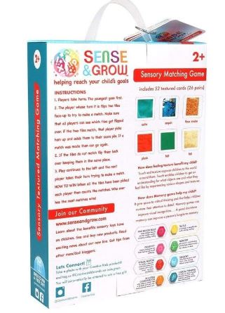 SENSORY TEXTURED MATCHING GAME - Toyworld Frankston