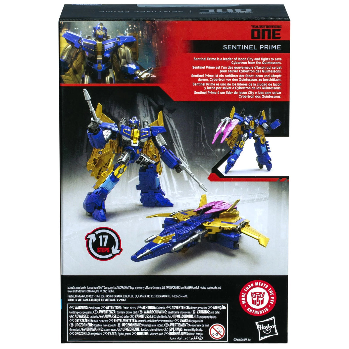 TRANSFORMERS STUDIO SERIES - VOYAGER CLASS SENTINEL PRIME - Toyworld Frankston