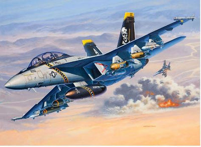 REVELL MODEL SET 1:72 F/A18F SUPER HORNET - Toyworld Frankston