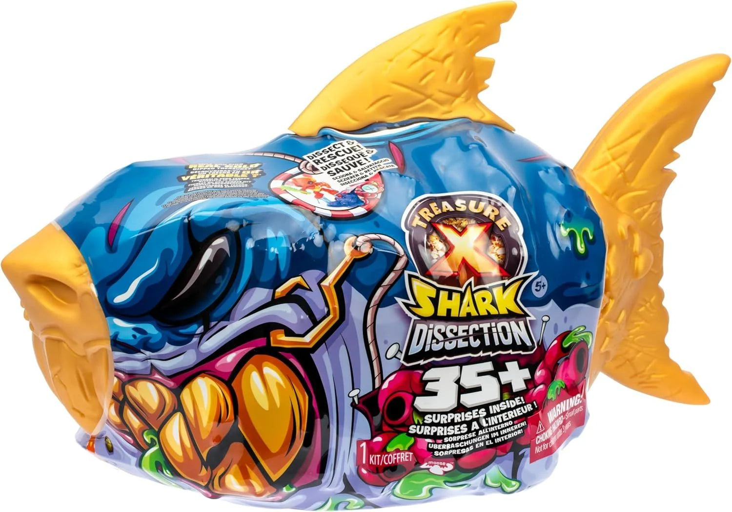 TREASURE X - SHARK DISSECTION PLAYSET - Toyworld Frankston