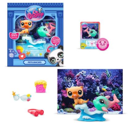 LITTLEST PET SHOP - PETFLUENCER PAIRS - SHELL-FIE FUN