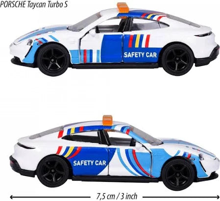 MAJORETTE PORSCHE MOTORSPORT DELUXE - PORSCHE TAYCAN TURBO S SAFETY CAR