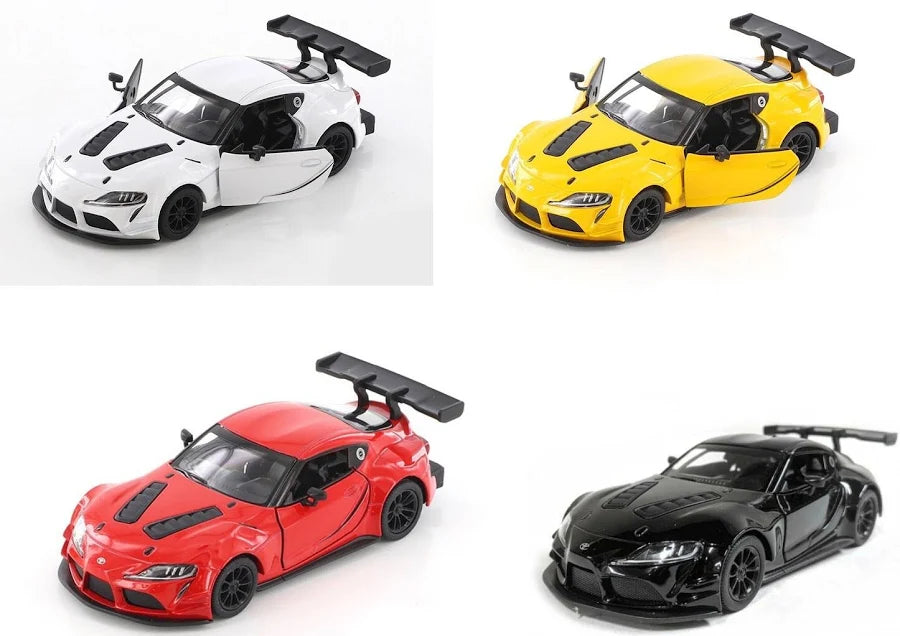 KINSMART TOYOTA SUPRA RACING CONCEPT 1:36 DIECAST MODEL PULL BACK CAR