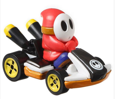 HOT WHEELS MARIO KART ASSORTED - SHY GUY - Toyworld Frankston