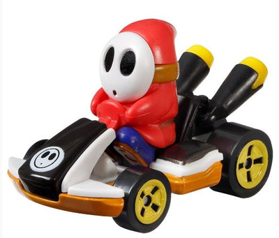 HOT WHEELS MARIO KART ASSORTED - SHY GUY - Toyworld Frankston