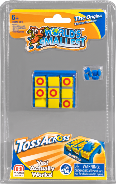 WORLDS SMALLEST - TOSS ACROSS - Toyworld Frankston
