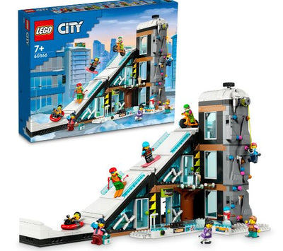 LEGO 60366 CITY - SKI AND CLIMBING CENTRE - Toyworld Frankston