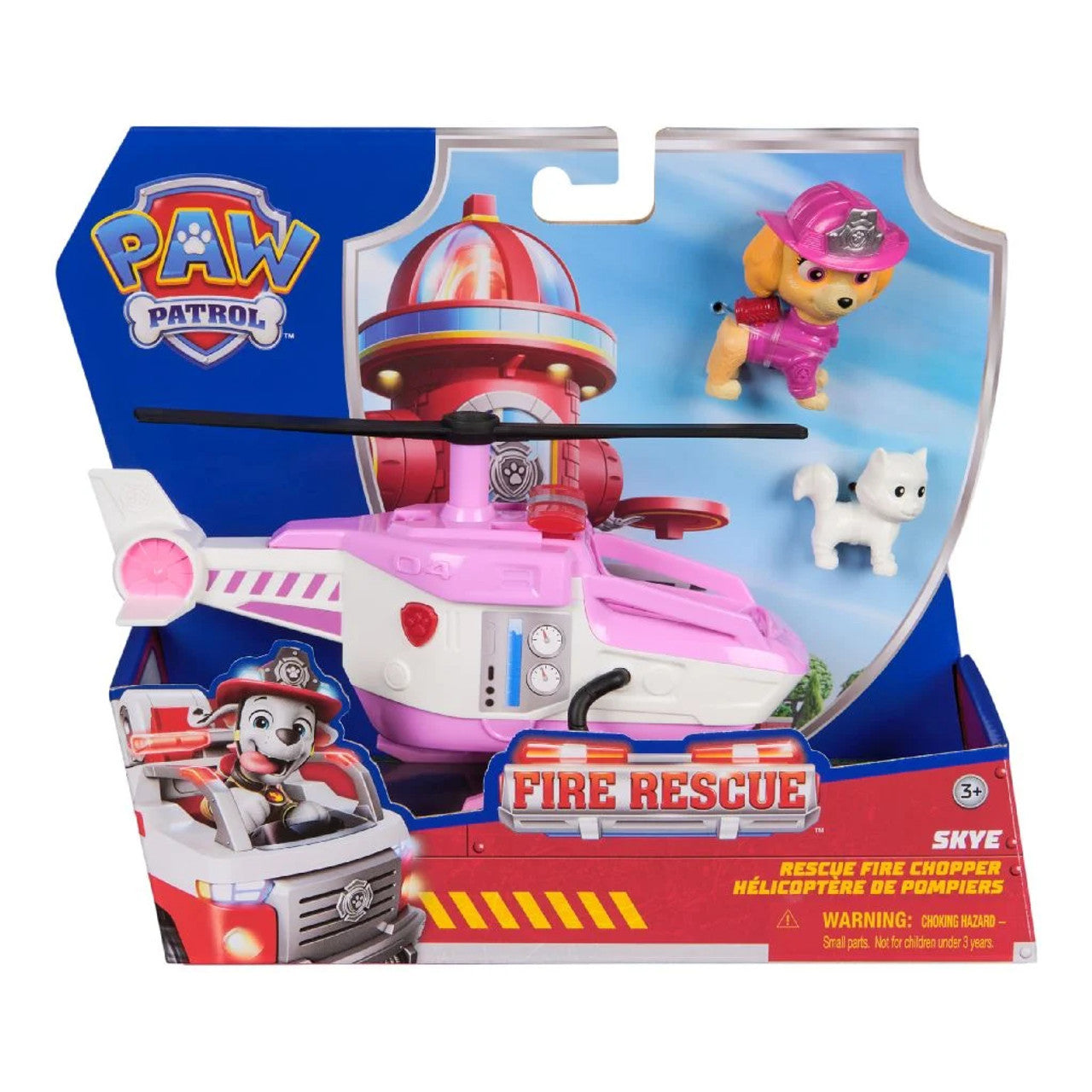 PAW PATROL FIRE RESCUE - SKYE RESCUE FIRE CHOPPER