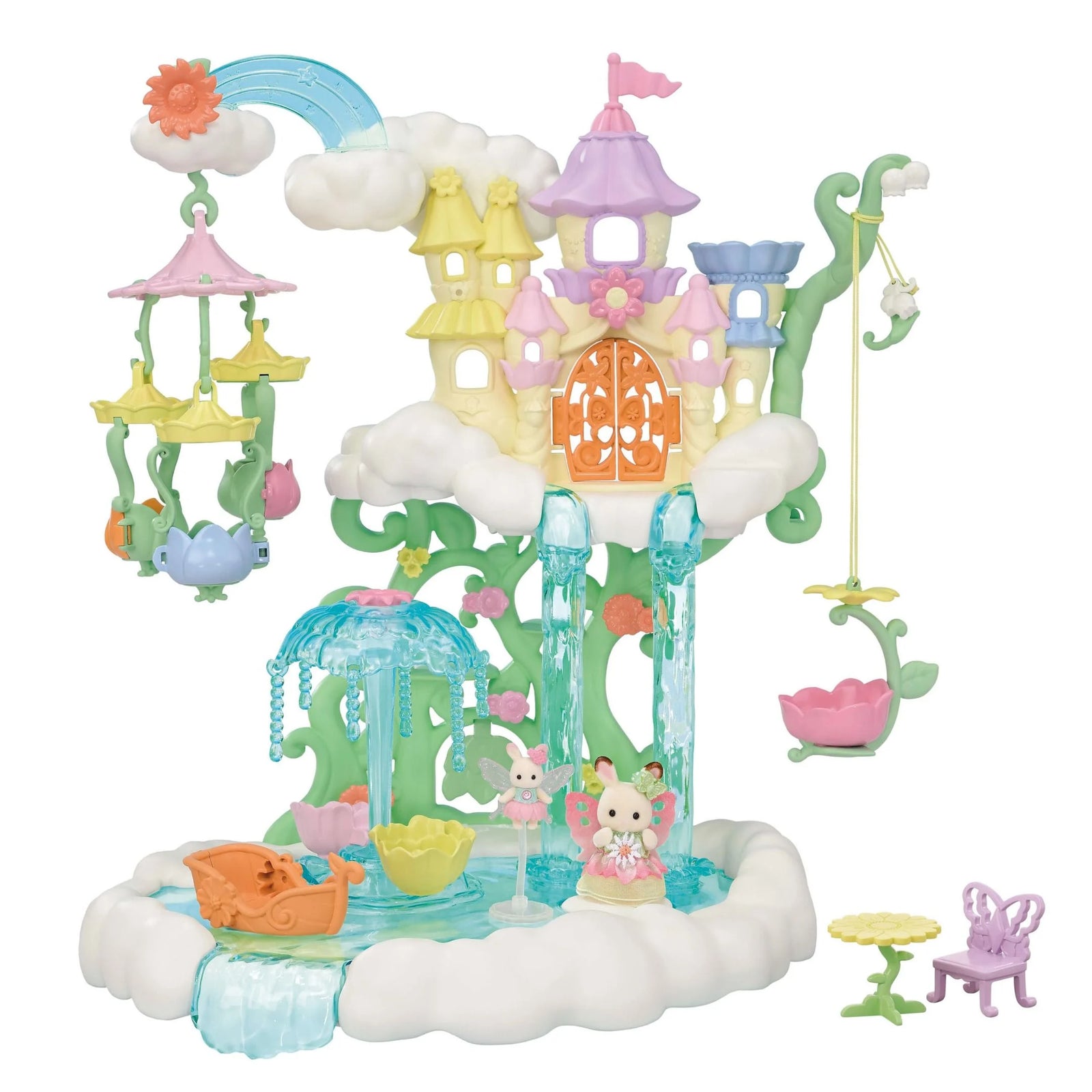 SYLVANIAN FAMILIES - SKYTOP FAIRY CASTLE - Toyworld Frankston