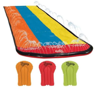 WHAM-O SLIP N SLIDE TRIPLE RACER WITH BOOGIE - Toyworld Frankston