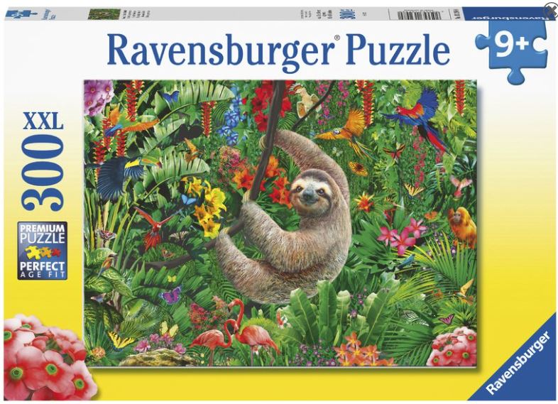 RAVENSBURGER - SLOW-MO SLOTH PUZZLE 300 PIECE PUZZLE