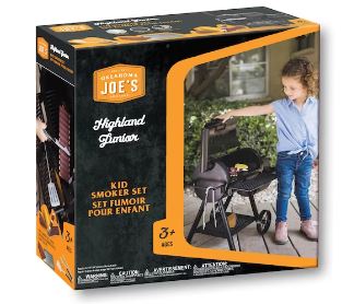 HIGHLAND JUNIOR - OKLAHOMA JOE'S KIDS SMOKER PLAYSET 10 PC