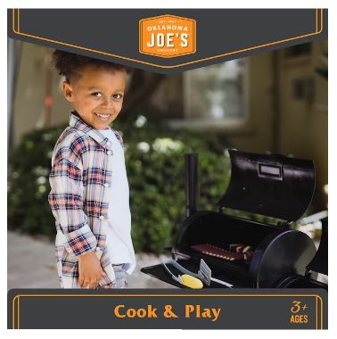 HIGHLAND JUNIOR - OKLAHOMA JOE'S KIDS SMOKER PLAYSET 10 PC