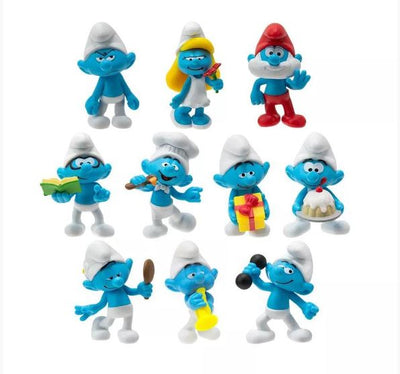 THE SMURFS CLASSIC FIGURE 10 PACK - Toyworld Frankston