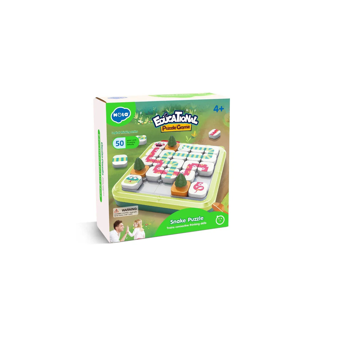 HOLA - EDUCATIONAL PUZZLE GAME - SNAKE PUZZLE