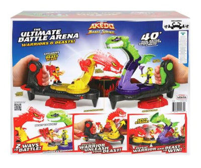 AKEDO BEAST STRIKE SERPENT FURY ARENA - Toyworld Frankston