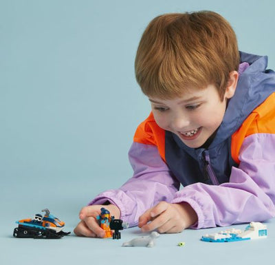 LEGO 60376 CITY - ARCTIC EXPLORER SNOWMOBILE - Toyworld Frankston