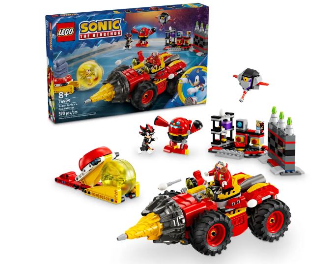 LEGO 76999 - SONIC THE HEDGEHOG - SUPER SONIC VS EGG DRILLSTER