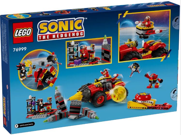 LEGO 76999 - SONIC THE HEDGEHOG - SUPER SONIC VS EGG DRILLSTER