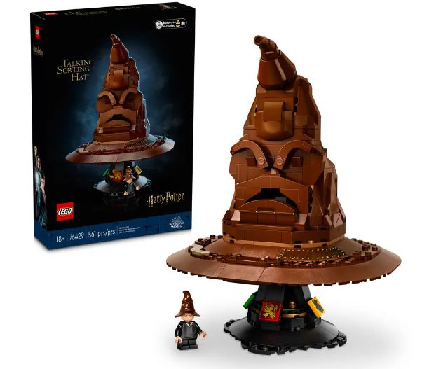 LEGO 76429  HARRY POTTER - TALKING SORTING HAT - Toyworld Frankston