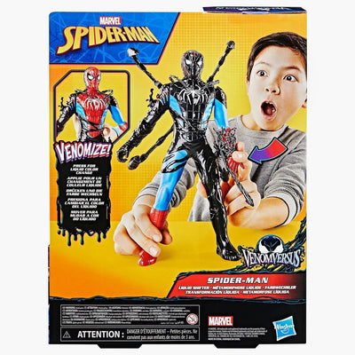 MARVEL SPIDERMAN - VENOMVERSUS - SPIDERMAN LIQUID SHIFTER - Toyworld Frankston