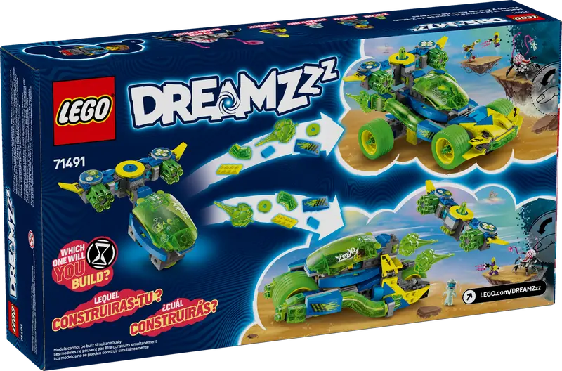 LEGO DREAMZZZ 71491 MATEO AND THE Z-BLOB ACTION RACE CAR