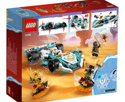 LEGO 71791 NINJAGO - ZANE'S DRAGON POWER SPINJITZU RACE CAR - Toyworld Frankston