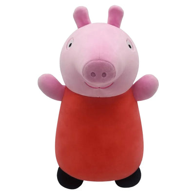 SQUISHMALLOWS -  HUGMEES 10 INCH PLUSH - PEPPA PIG - Toyworld Frankston